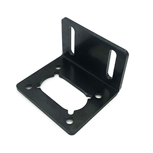 Bringsmart Mini Mounting Brackets of A58 Worm Gear Motor with Screw - size: Bracket