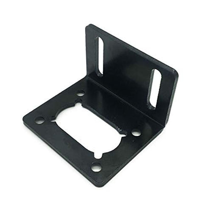 Bringsmart Mini Mounting Brackets of A58 Worm Gear Motor with Screw - size: Bracket