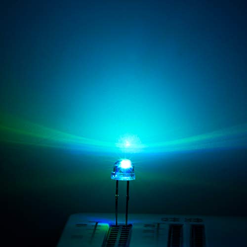 CHANZON 100 pcs 5mm RGB Multicolor Fast Blinking (Multi Color Changing) - color: J) Fast Flash (100pcs)