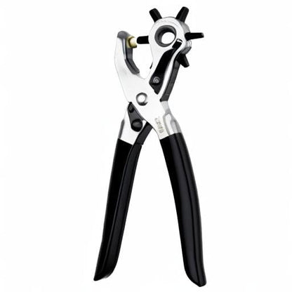 XOOL Belt Hole Puncher for Leather, Precision Multi-Size Leather Hole Punch for Watch Bands, Straps, Collars, Saddles, Shoes, Fabric, DIY Home, Craft Projects - style: Lite
