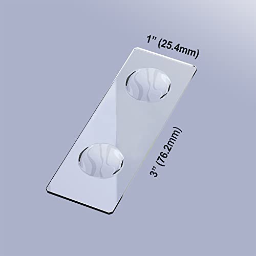 VSP104 72 Pcs Double Concave Microscope Slides - style: Double Concave Microscope Slides