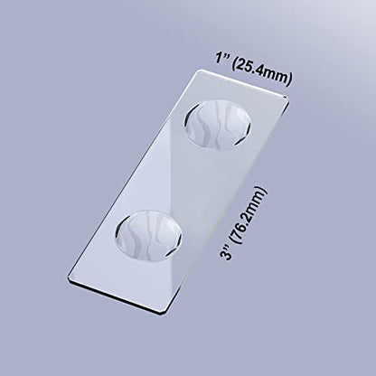 VSP104 72 Pcs Double Concave Microscope Slides - style: Double Concave Microscope Slides