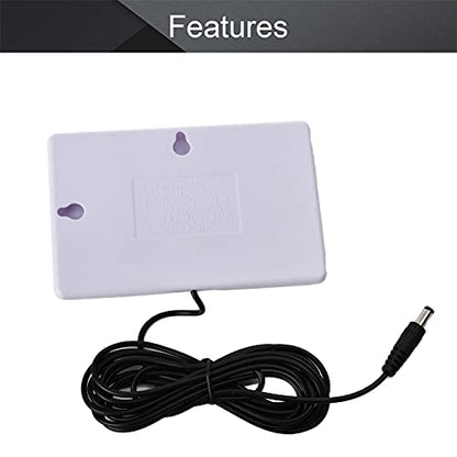 Fielect 5Pcs 6V 1.2W Mini Solar Panel Module Polycrystalline Silicon DIY Battery Power Charge Solar Cell Panel Module with Wire DC Plug White - size: 6V 1.2W
