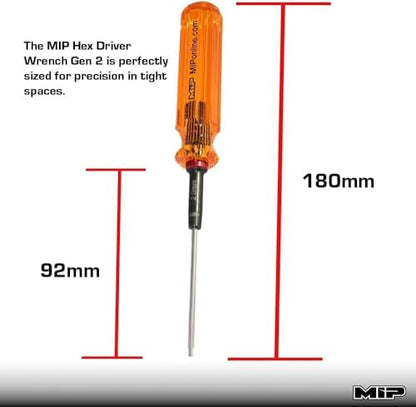 MIP RC Hex and Nut Screwdriver Set 9620 – 3-Piece Tool Kit (1.5mm, 2.0mm, 7.0mm) for RC Cars, Helicopters, Drones, Boats – Precision Hexagon Allen Wrenches and Nut Drivers for RC Repair – Made in USA - style: Metric 1.5mm 2.0mm 7.0mm