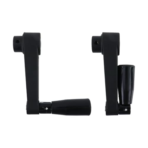 2 Set 4.09 Inch Nylon Crank Handle for Industrial Machine Tools - style: HD-10mm/2 Set