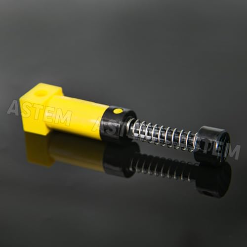 ASTEM 49pcs Pneumatic Technic-Parts Kit Compatible with Toy Pneumatic Cylinders-Air-Pump Pressure Rod Switch Piston Hose Technic Linear Actuator MOC-Spare-Parts.