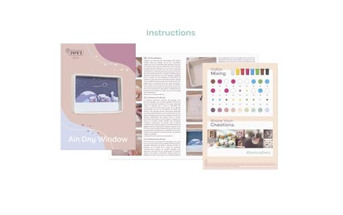 Jovi - DIY Air Dry Kit - Window Gift Pottery Kit for Adults - color: Window