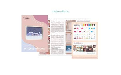 Jovi - DIY Air Dry Kit - Window Gift Pottery Kit for Adults - color: Window