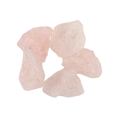 CRYSTALIS 5pcs AA+ Natural Pink Morganite, Loose Gemstone, Wholesale Bulk Rough, Jewelry Making Supply, Chakra & Healing Raw Stones, Wire Wrapping, DIY, Gem Collection, 10-15mm