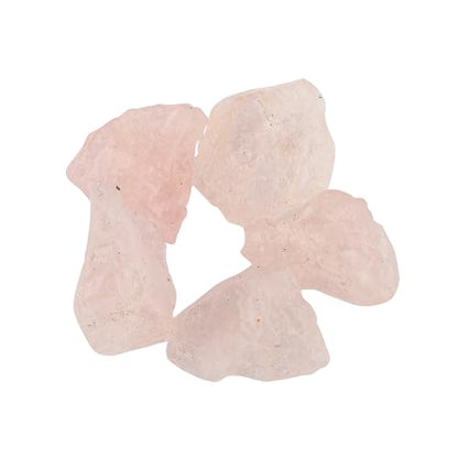 CRYSTALIS 5pcs AA+ Natural Pink Morganite, Loose Gemstone, Wholesale Bulk Rough, Jewelry Making Supply, Chakra & Healing Raw Stones, Wire Wrapping, DIY, Gem Collection, 10-15mm