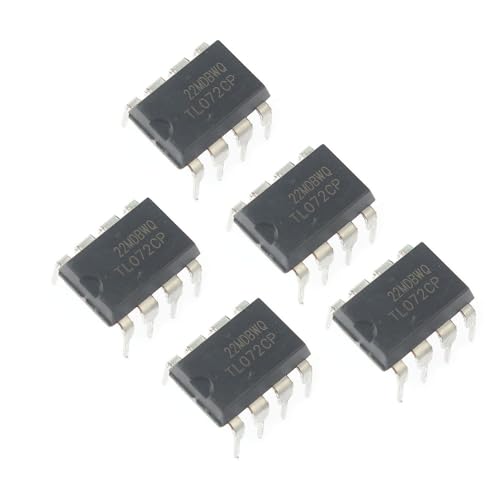 TL072 Dual Op Amp Operational Amplifiers IC Chip - DIP-8 - Low Noise - color: TL072-Timer-IC-10Pcs