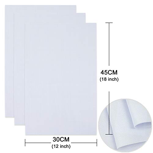 Similane Embroidery Kit 215 Pcs,100 Colors Threads,5 Pcs Embroidery Hoops,3 Pcs Aida Cloth,40 Sewing Pins,Cross Stitch Tools and Embroidery Starter Kit for Adults Beginners
