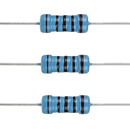 BOJACK 350 Pcs 30 Values Resistor Kit 1 Ohm - 1M Ohm with 1% 1W Metal Film Resistors Assortment - size: 1 W