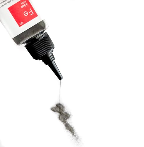 Iron Fillings (Purity > 99%) - Magnetic Iron Powder for Science, Education, Creative, Art and School Project - 3.5 oz (100gr) - size: 3.5 oz (100 gr)