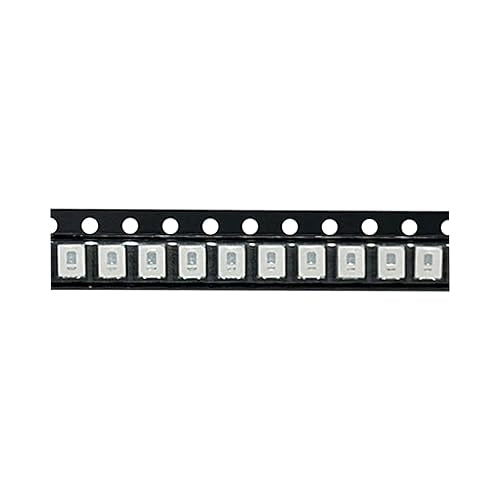 100 pcs 2835 Blue SMD LED Diode Lights (Surface Mount Chip 2.8mm x 3.5mm DC 3V 0.2W) High Brightness Bulb Lamps Electronics Components Light Emitting - style: Blue
