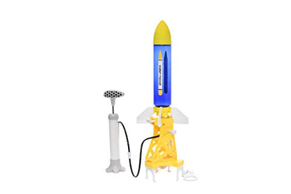 PLAYSTEM Outdoor Water Powered Rocket Physics Learning Set-with Tail, Body and Pump DIY Rocket Science Experiment Kit- Space STEM Outdoor Toys Gift for Kids,Teens, Boys & Girls - color: Pro