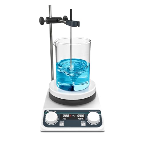 JOANLAB HS5C Magnetic Stirrer Hot Plate, 280°C, Digital, 3L - size: C