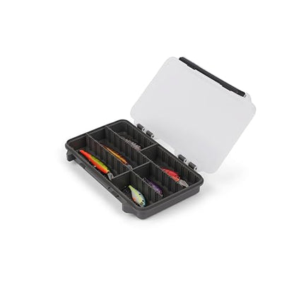 Plano StowAway 3600 Stow Tackle Box with Corrosion-Preventive Rustricor, 4-Pack, Single Latch Design, Transparent DuraView Lid, Stackable Storage for Fishing Bait, Lures and Gear - size: 3600 4-Pack, style: New Model
