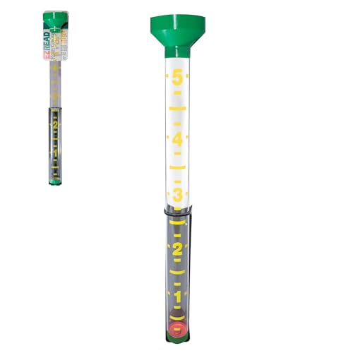 Headwind EZRead 26” Giant Professional Outdoor rain Gauge, USA Made Heavy Duty All Weather Freeze Proof mountable with Float, Green (820-0002) - color: Green, size: 26-Inch
