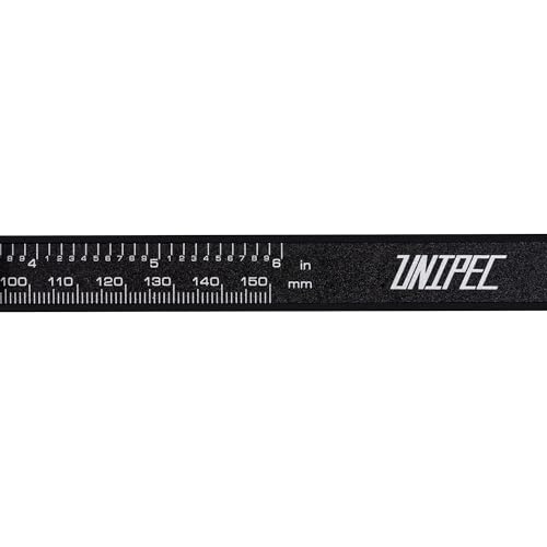 6" Digital Caliper,Metric/Imperial/Fraction - color: Black-3 modes