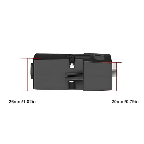 4PCS DB25 Female Solderless Breakout Connector, RS232 D-SUB DB25 Serial to 25Pin Port Terminal Block with Case Long Bolts Tail Pipe - style: Female