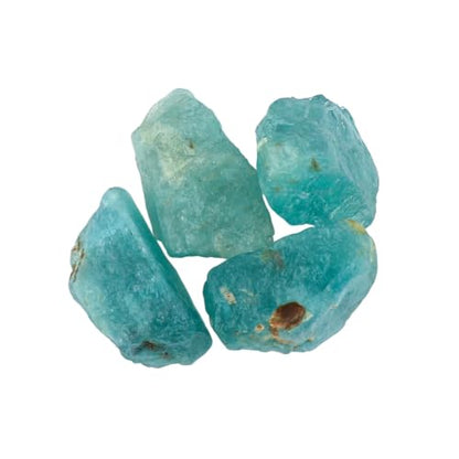 CRYSTALIS AA+ Assorted 4pcs Natural Grandidierite Loose Gemstone Wholesale Bulk Rough Jewelry Making Supply, Chakra & Healing Raw Stones, Wire Wrapping, DIY, Gem Collection, 10-18mm