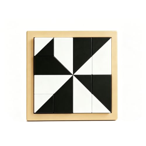 Hiding Blocks Brain Teaser Game for Kids & Adults, 365 Challenges 5 Difficulty Levels, Portable Design for Brain Training(Hiding Blocks) - color: Hiding Blocks