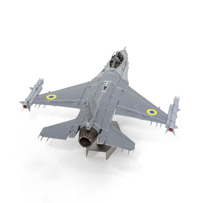 Metal Earth F-16 Fighting Falcon Ukrainian Air Force 3D Metal Model Kit Fascinations