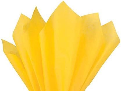 Dandelion Tissue Paper Squares, Bulk 24 Sheets, Premium Gift Wrap and Art Supplies for Birthdays, Holidays, or Presents by Feronia packaging, Large 20 Inch x 26 Inch - color: Dandelion