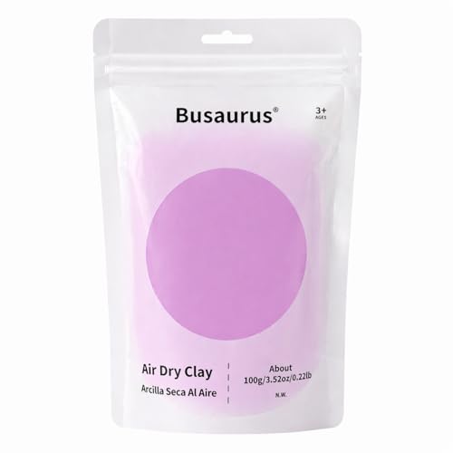 100g Orchid Purple Air Dry Foam Clay for Kids & Adults - color: Orchid Purple