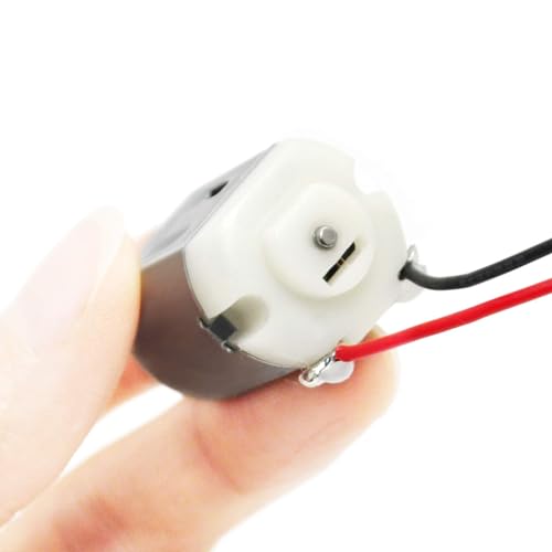 10Pcs DC Motor 1.5-6V 130 Motor Electric Motors Micro Mini Motors for Arduino Hobby Projects DIY, RC Boat DIY Airplane Car, Science Experiments - size: Feale Head Wire 130Motor