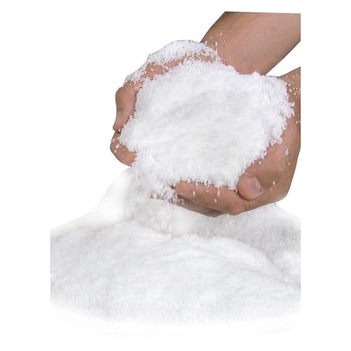 1-Pound Jar of Instant Snow Powder – Create a Winter Wonderland! Perfect for Kids, Holiday Fun, and DIY Snow Crafts (Jar, 1, Pound)