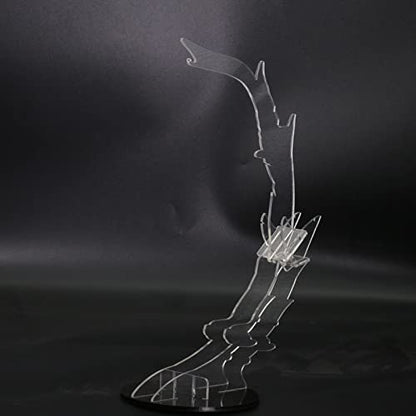 MU 3D Metal Puzzle Magic Fire Phoenix, Birds' Praise to Phoenix Metal Model Kits Building, Lighting Ancient Chinese Palace with Bracket DIY Miniature Building, Birthday Housewasrming Gift Home Decor