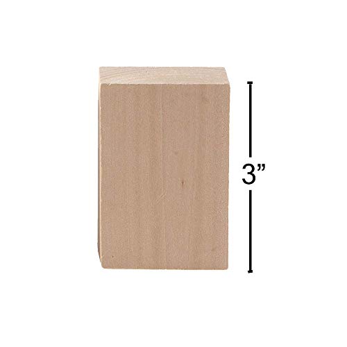 hand2mind Wood Geometric Solid Blocks, 3D Shapes, Classroom Kit (Set of 96)