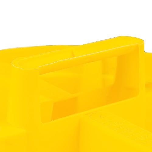 Bucket Boss - Bucket Stacker Small Parts Organizer, Bucket Organization (15051) , Yellow - size: 1 Count (Pack of 1)