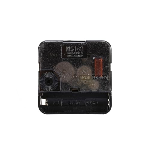 55 mm Long Shaft Quartz Clock Movement Clock Parts Repair Kit M5168 (Black)