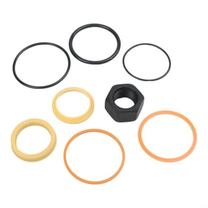 Hydraulic Lift Cylinder Seals Kit,7135489 Lift Hydraulic Cylinder Seal Kit For Bobcat 324 S530 S570 S590 T590 E16 Models For Loader And Excavator Maintenance
