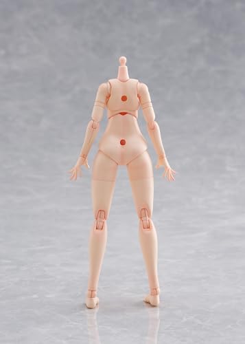 Aoshima Bunka Kyozai Aoshima Kemo Plastic No. KO-01R Human Parts Set [Color A] Non-Scale Approx. 5.3 inches (135 mm), ABS & PVC Color-Coded Plastic Model