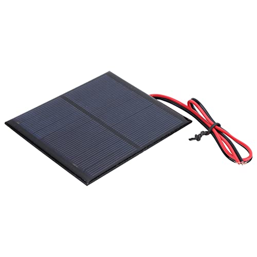 Mini Solar Panels, 6V 2W Mini Solar Cells for Solar Power, DIY Electric Toy Materials Photovoltaic Cells, Solar DIY System Kits, 90x80mm/3.5x3.1in, 5PCS, for Solar Light, Charger