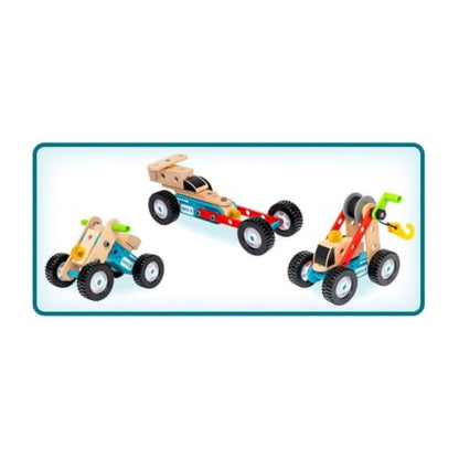 BRIO Builder Pullback Construction Set - Learning, Building and Educational Toys for 3 Year Olds and Up - style: Pullback Set