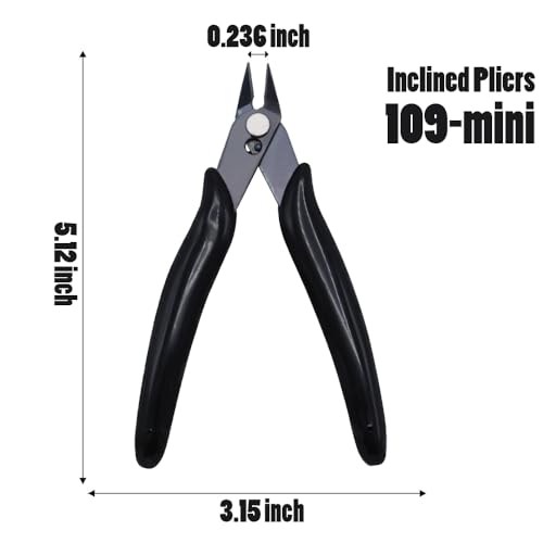 Model Tools Kit for 3D Metal Earth Puzzle Cutter,3pcs Professional Cone Shape Bending Assist Tools Clipper & Needle Nose Pliers & Straight-Head Tweezer for Cutting DIY Building Metal Jigsaw Assembling