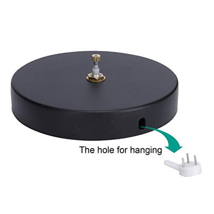 Lafocuse Silent 24 Inch DIY Wall Clock with Large Clock Hands and Motor Kit, DIY 12888 Clock Movement Mechanism Replacement with 12 Inch Long Minute Hands for Living Room - color: Black