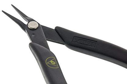 Xuron - 450AS Tweezer Nose Pliers - ESD Safe Grips - size: Static Control Grips