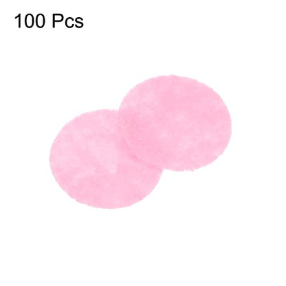 HARFINGTON 100pcs Round Felt Circles, 15mm 5/8" Pre Cut Felt Craft Pads Non-Woven Mini Felt Fabric Circles for DIY Sewing Handcraft Cut Projects Craft Finishing, Pink - color: Pink, size: 15mm