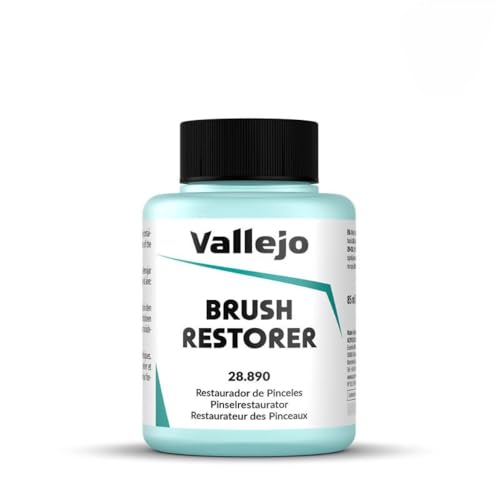 Vallejo - Brush Restorer 2.87 fl oz, Miniature Painting Auxiliary - color: Brush Restorer