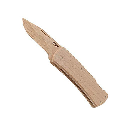 CRKT Nathan's Knife Kit Wood Folding Knife Craft Kit, 1032