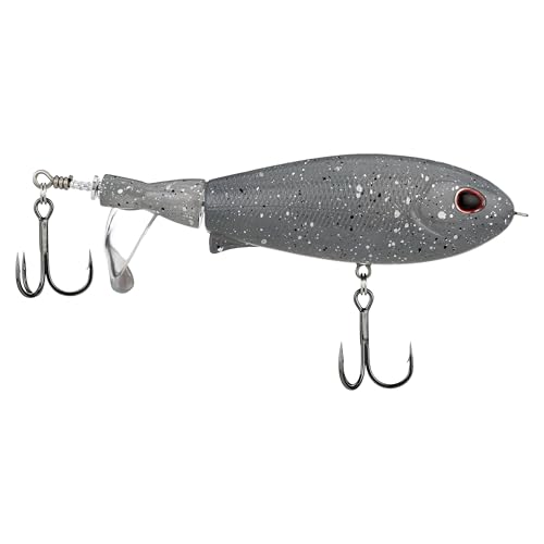 Berkley Screamin' Choppo - color: Peppered Smog, size: 4.3 in - 1 oz