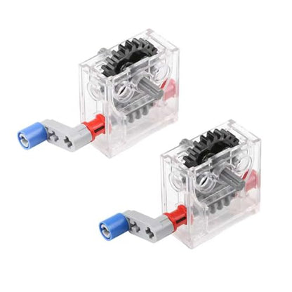 SEEMEY 5 Sets Technic Parts Assembly Gearbox Compatible with Part 6588