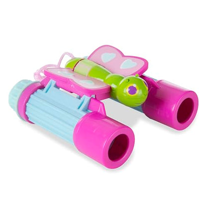 Melissa & Doug Sunny Patch Cutie Pie Butterfly Binoculars - Pretend Play Toy