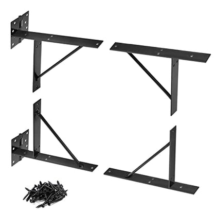 Mofeez Corner Brace Bracket No Sag Kit for Shed Doors, Driveway Gates, Corral Gates, Wood Windows - style: Anti Sag Gate Kit